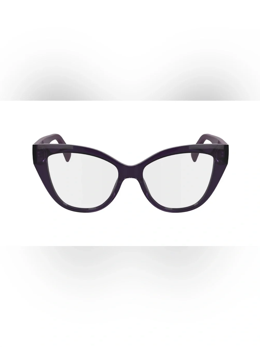 Karl Lagerfeld Purple Cat-Eye Glasses